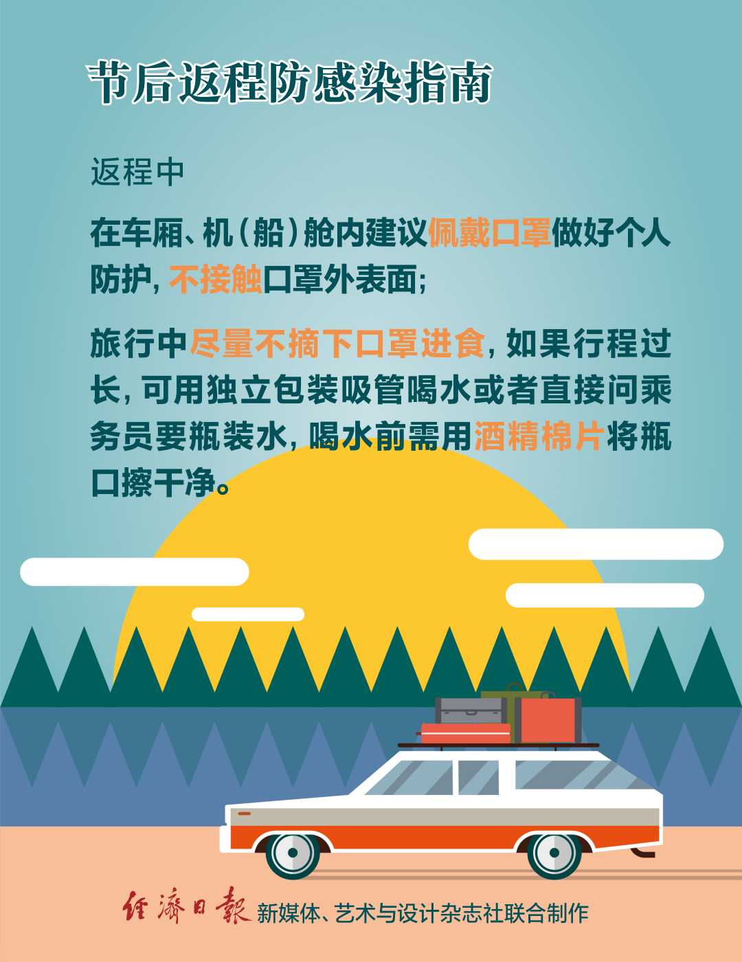 经济日报：句句有用！节后返程防感染指南
