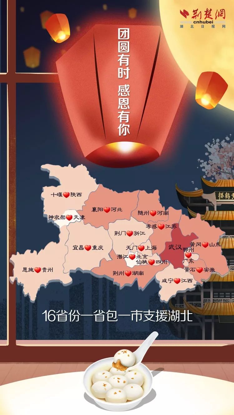「荆楚网」团圆有时，感恩有你！