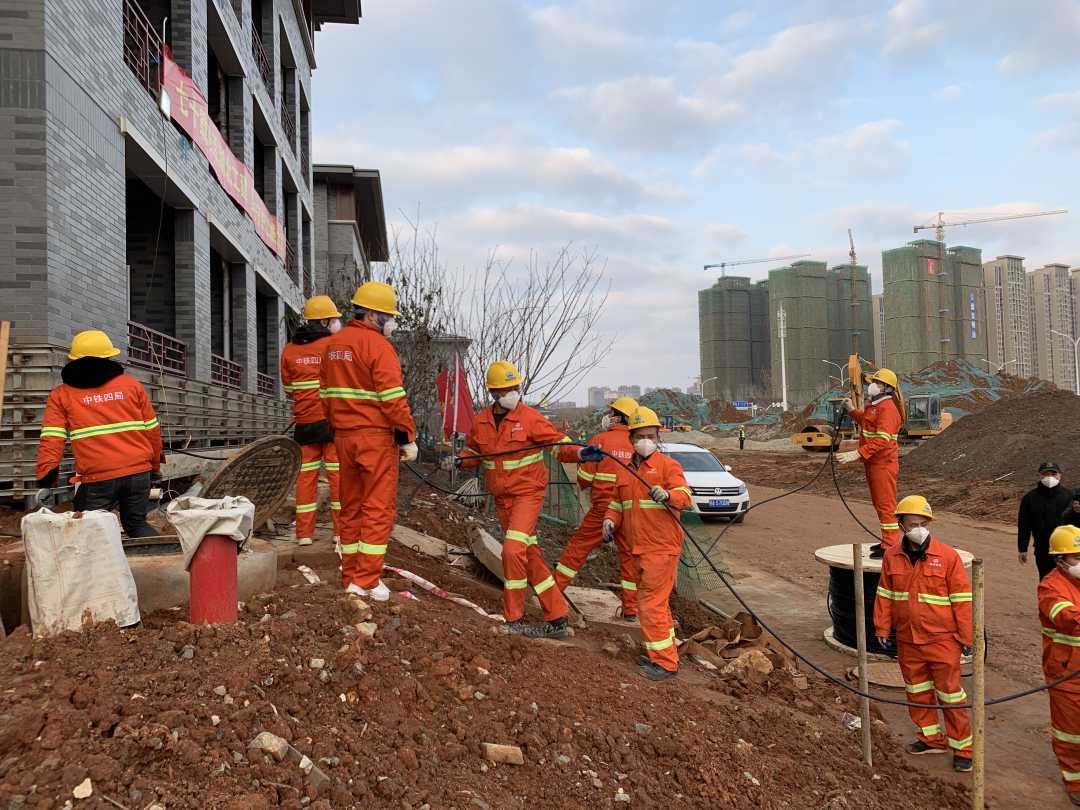 「经济日报」再次出征！中铁四局援建突击队驰援湖北省委党校新校区“病房”改造任务