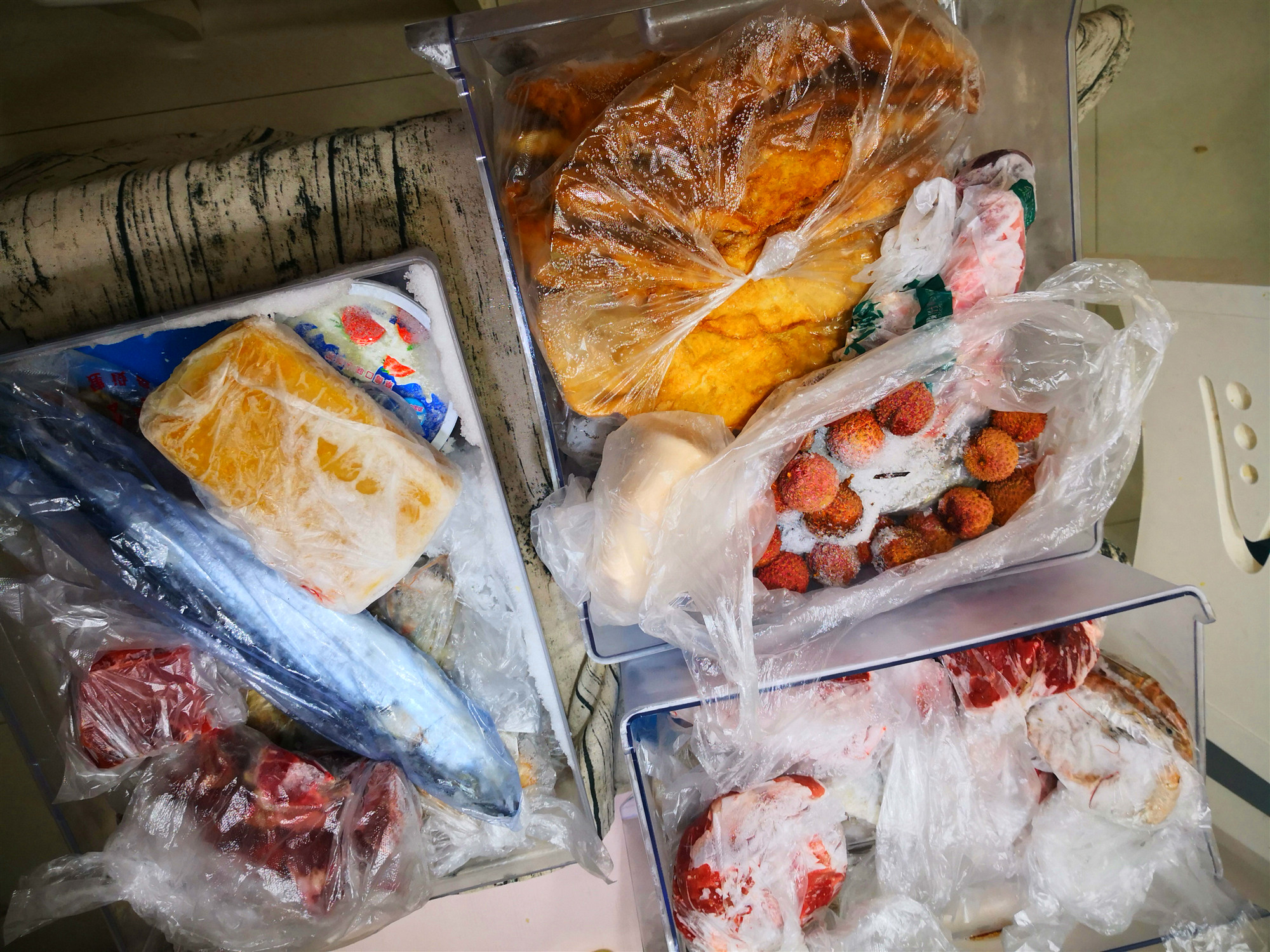 宅家里第17天清点了一下家里的囤货网友再撑17天都没问题