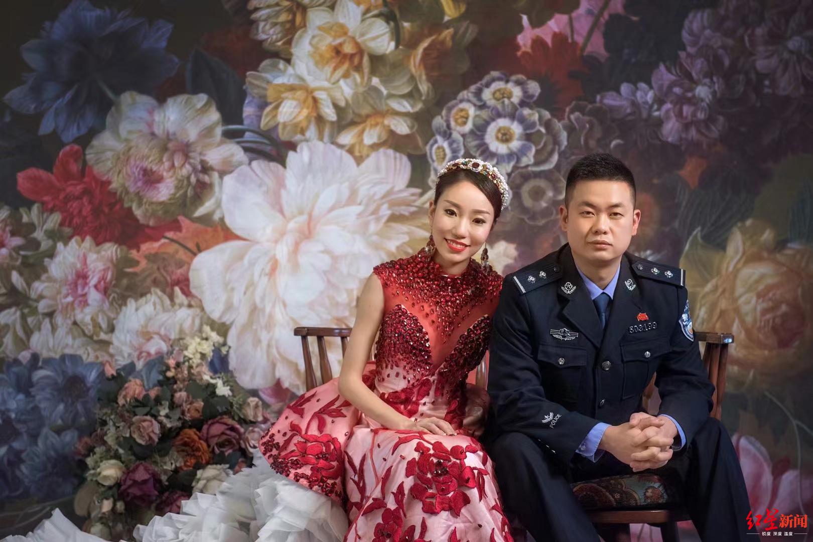 「红星新闻」曾经的空姐，追随民警丈夫，毅然成为一名辅警，如今并肩站在了抗疫一线