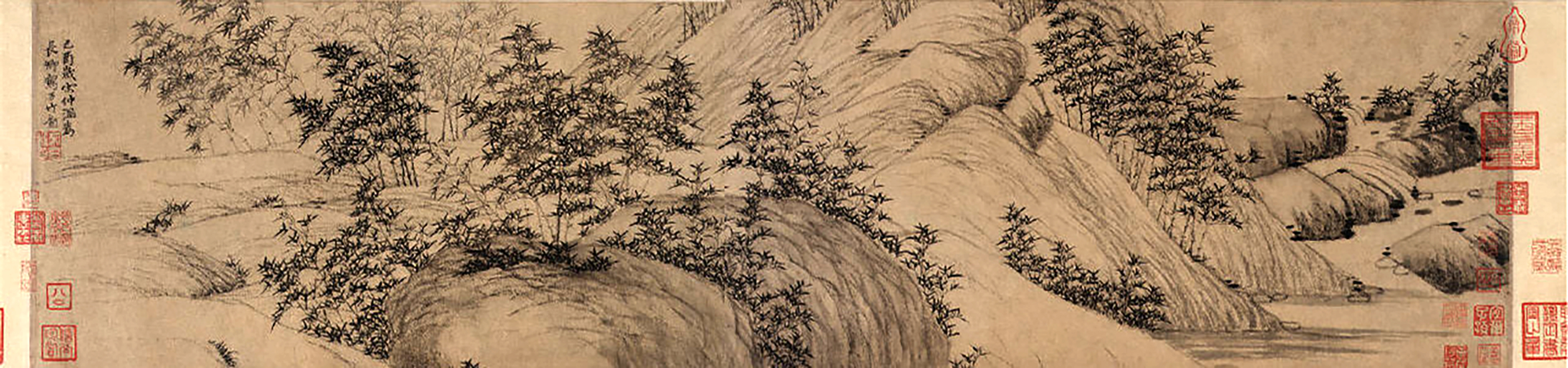 明画家传宋克书法列三宋二沈吴门十大才子善书工画竹