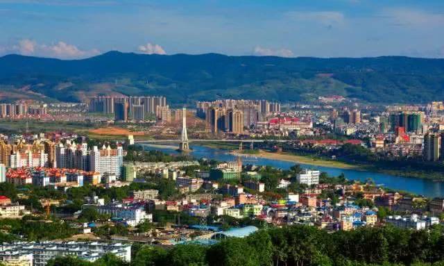 普洱茶生产基地滇南粮仓云南勐海县