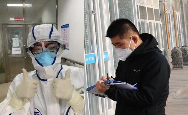 [中央纪委国家监委网站]一图一故事丨战“疫”一线的夫妻档