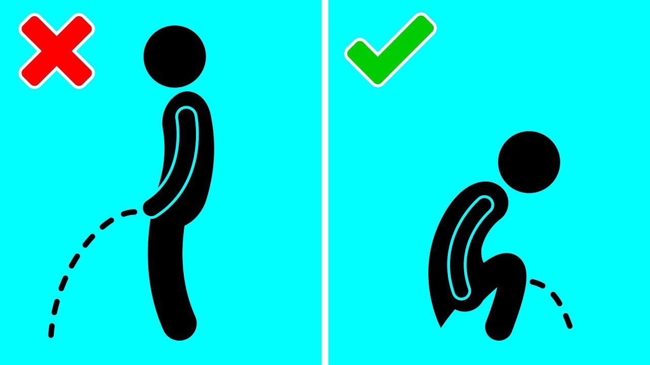 坐着尿比站着尿好!