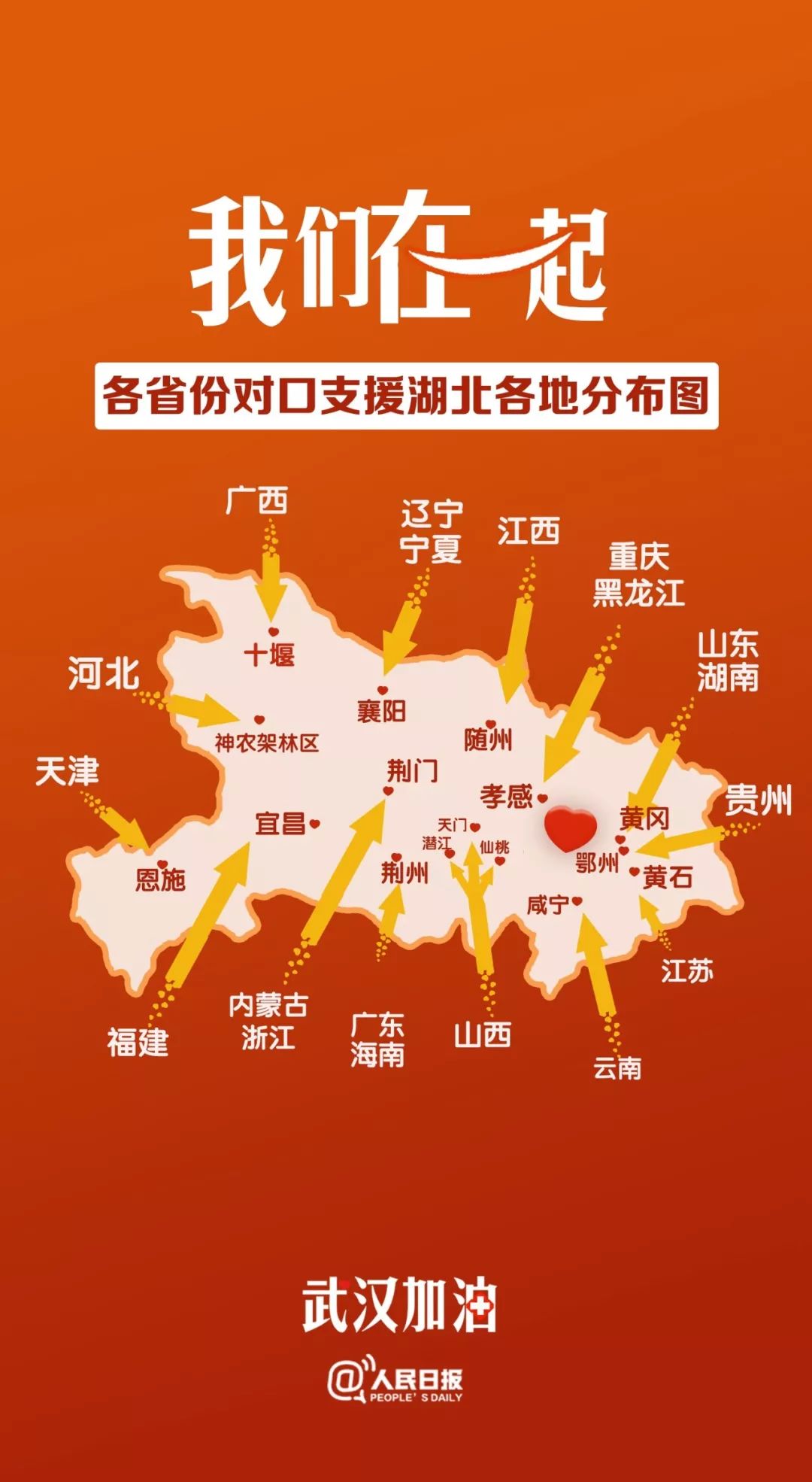 「人民日报」校花送祝福！春天总会到来，珞珈樱花会照常盛开