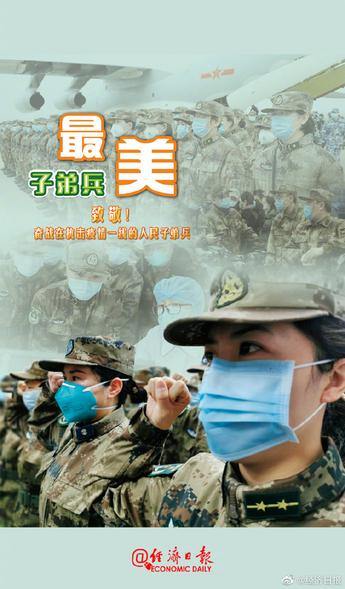 #经济日报#致敬逆行者！你在我眼中是最美！