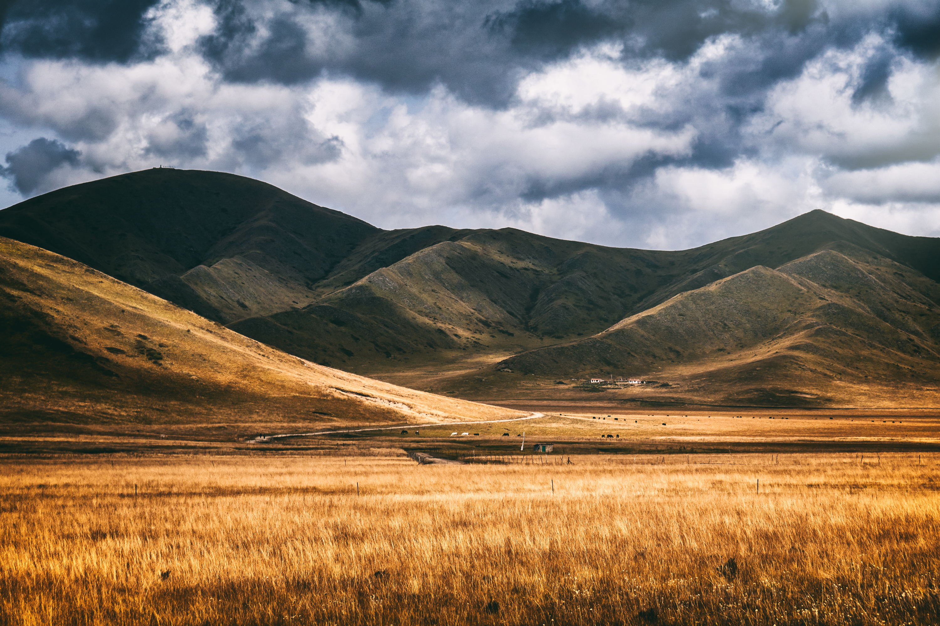 四川高原的九曲黄河第一湾秋天的时候风景如画就是门票有点贵
