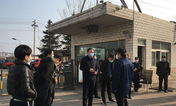 汝州:姚军柱调研企业疫情防控期间企业复工复产工作