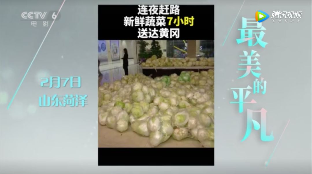 「CCTV6电影频道」生活永远比电影更精彩｜菜农秦大安：寻路40公里，只想给援鄂医疗队送菜