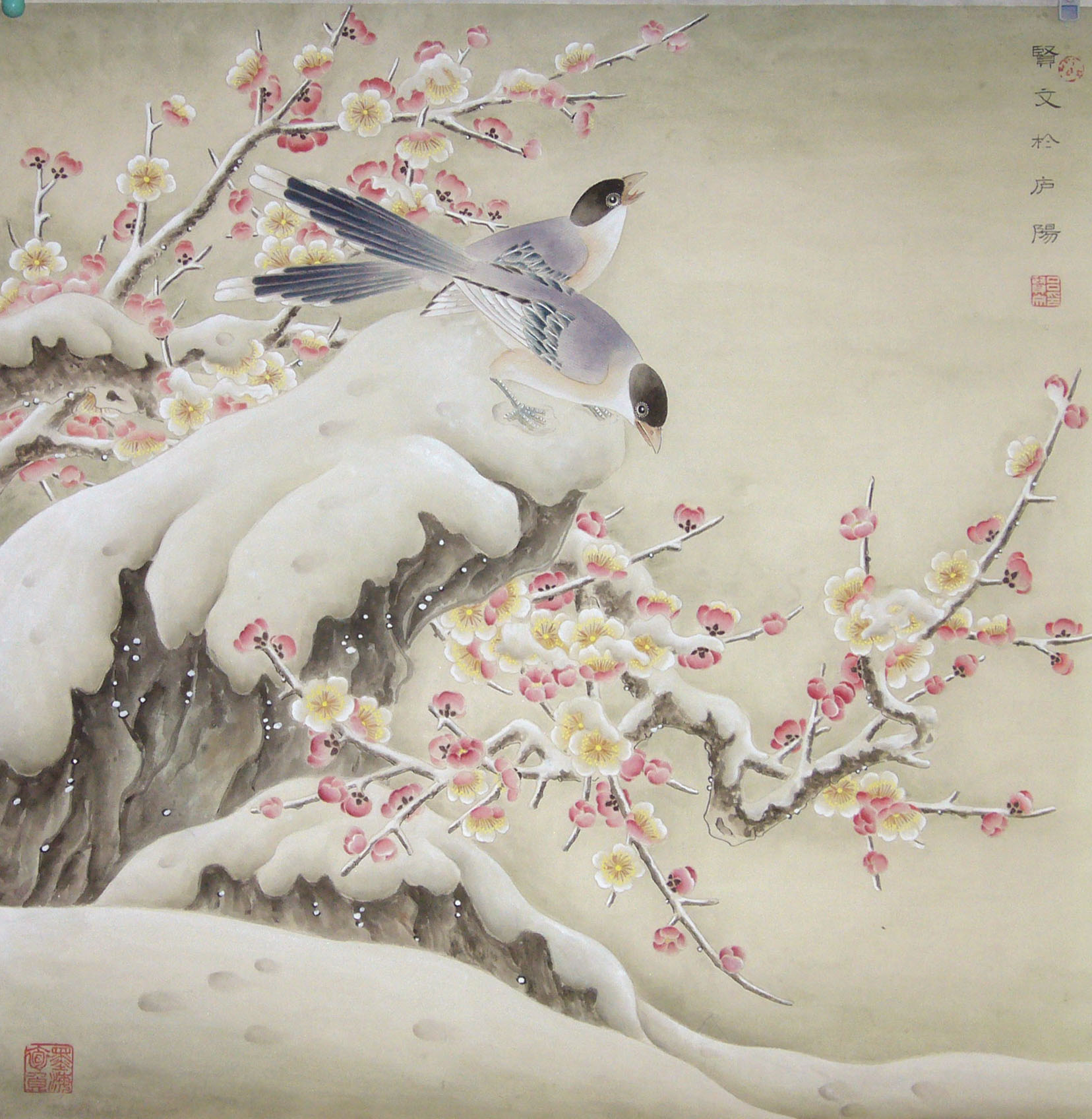 工细心巧神韵来名家工笔花鸟作品欣赏