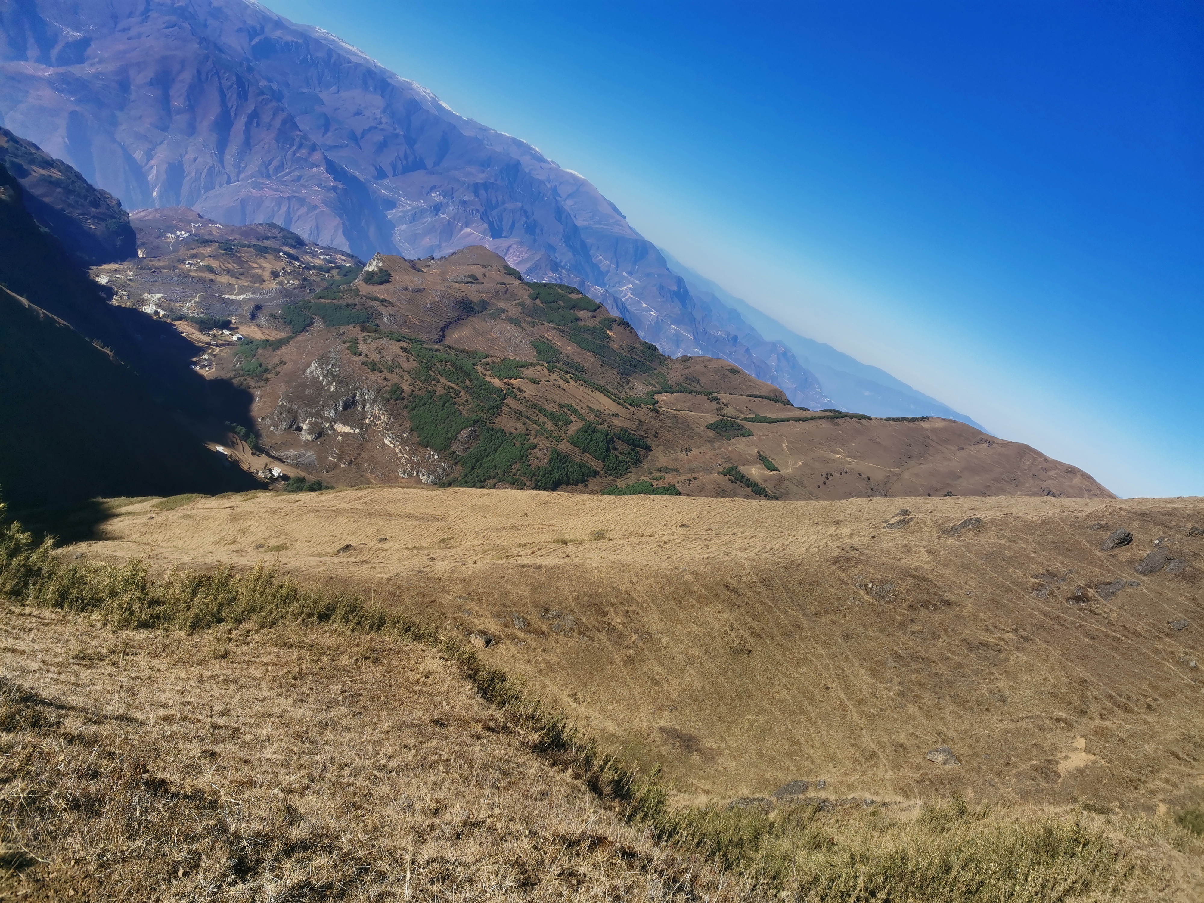 2020乌蒙山超级越野赛沿途风景