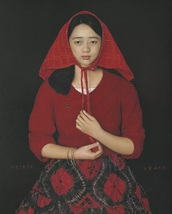杨飞云-安然-淡定-200×120-布面油画-2012