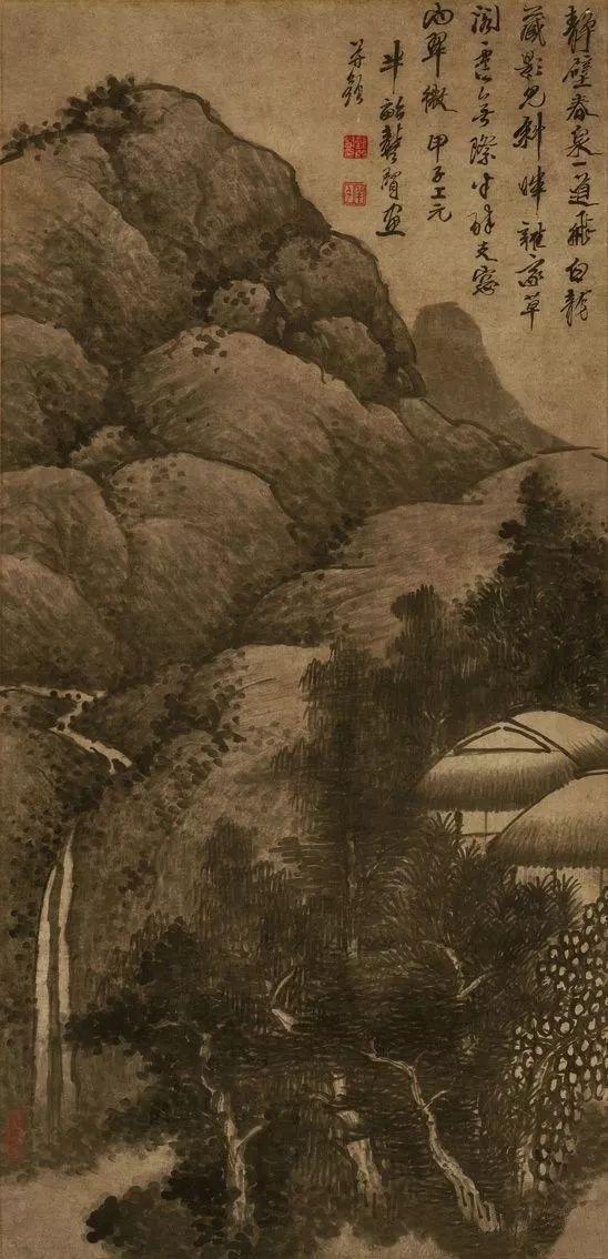 龚贤金陵画派创始人超越四王比肩四僧