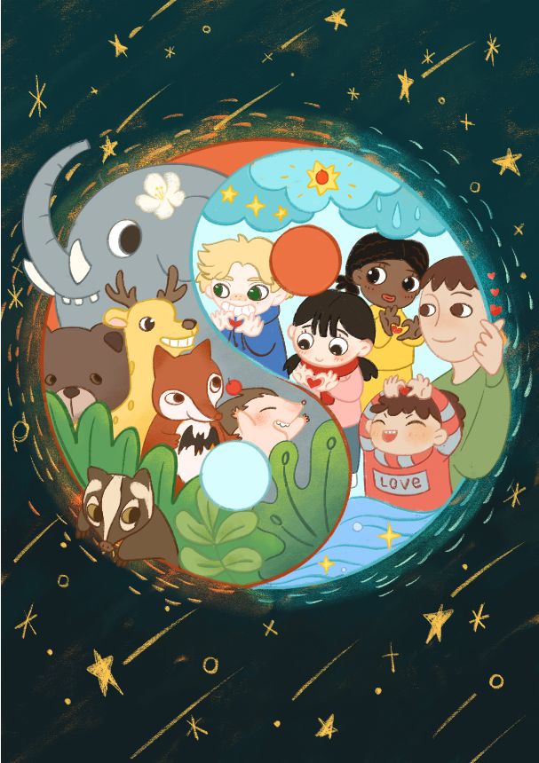 山东工艺美术学院主题创作最新漫画作品选登