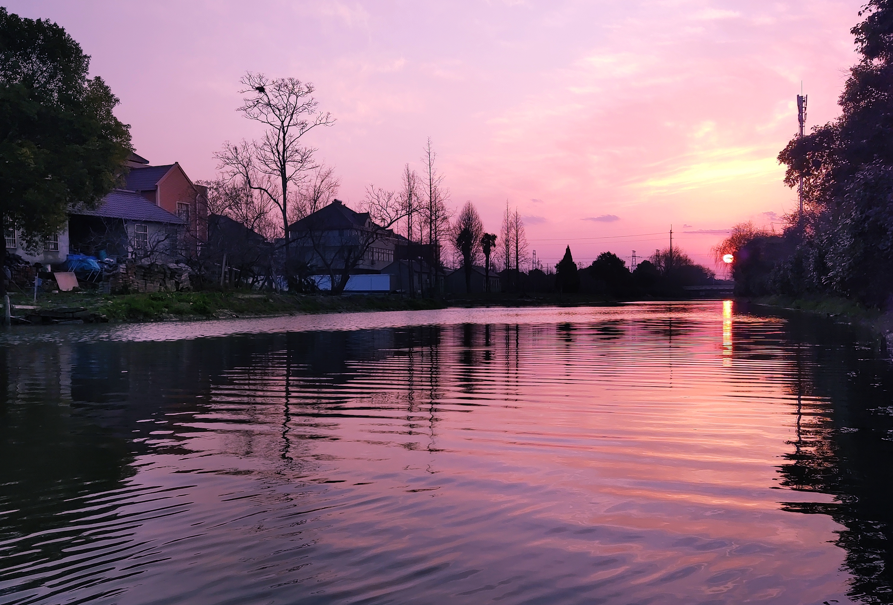 疫情复工第一天带你看看上海郊区一天的风景
