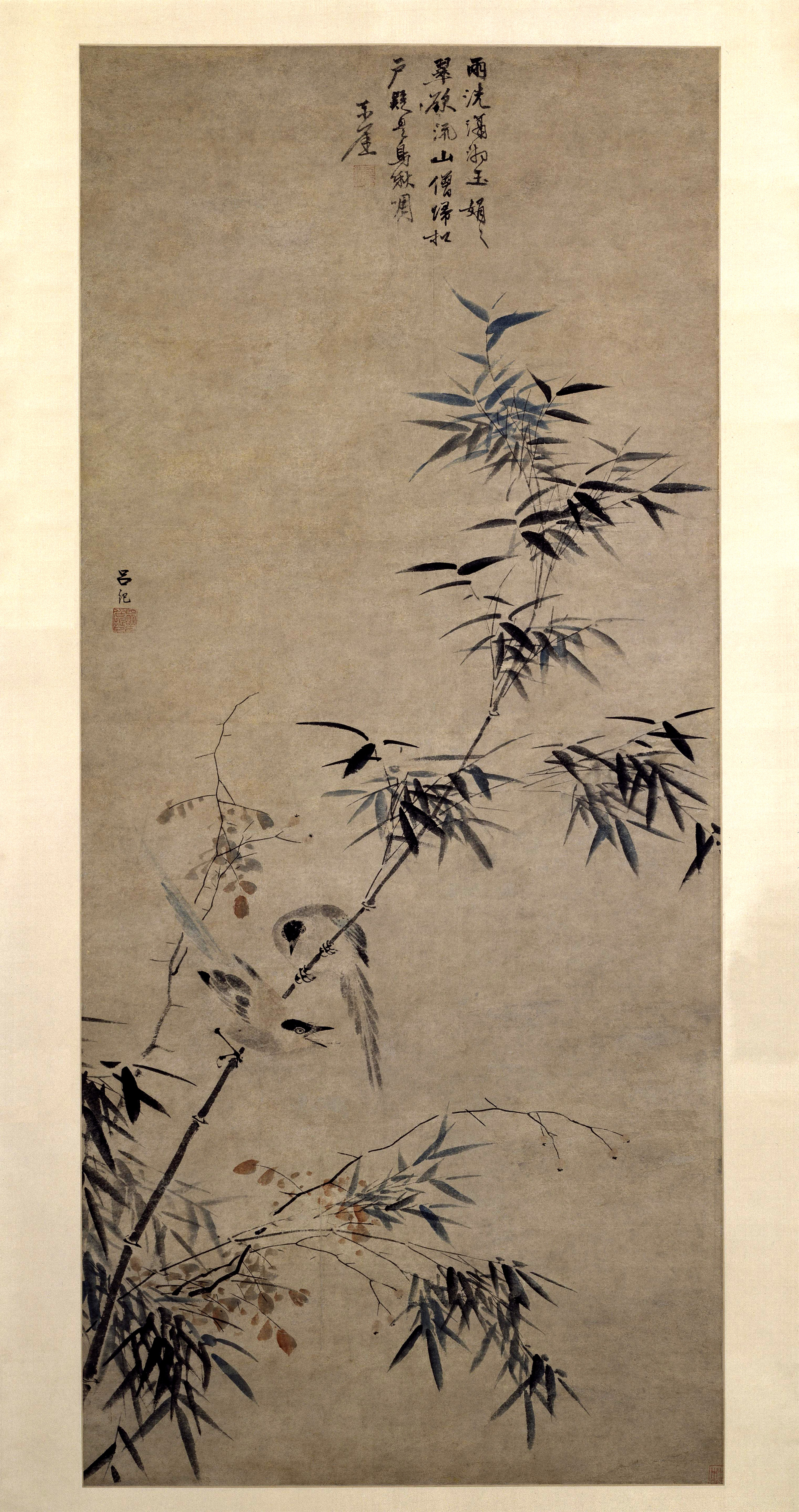 明画家传:明代花鸟画第一家吕纪,全景写意,工笔花鸟画第一人