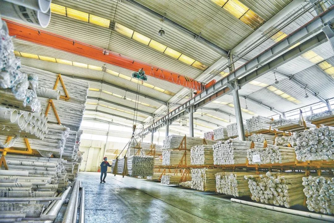 中德型材成品管材运输线