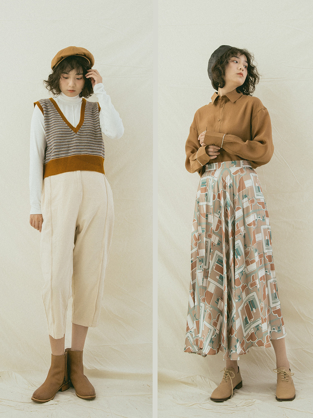 熬过寒冬,迎接早春!复古文艺范穿搭该备上了