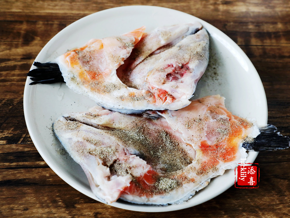 添喜的厨房diy香煎三文鱼头只需日料店里14的成本价