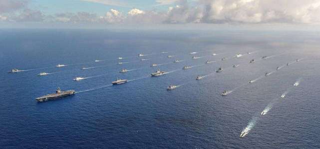 【美国一直保持在西太的军事存在】