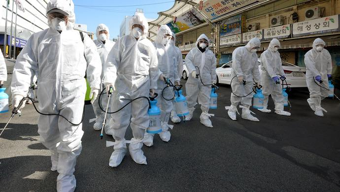 环球时报@新冠肺炎在韩军营区传播，确诊增至11例，7700余人隔离