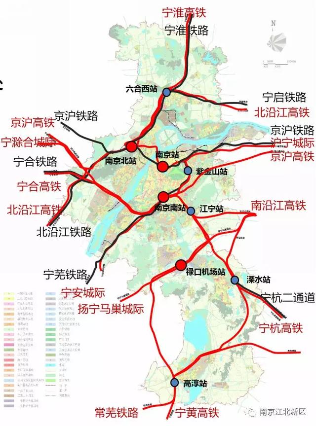 站产城景融合南京北站枢纽站城一体化