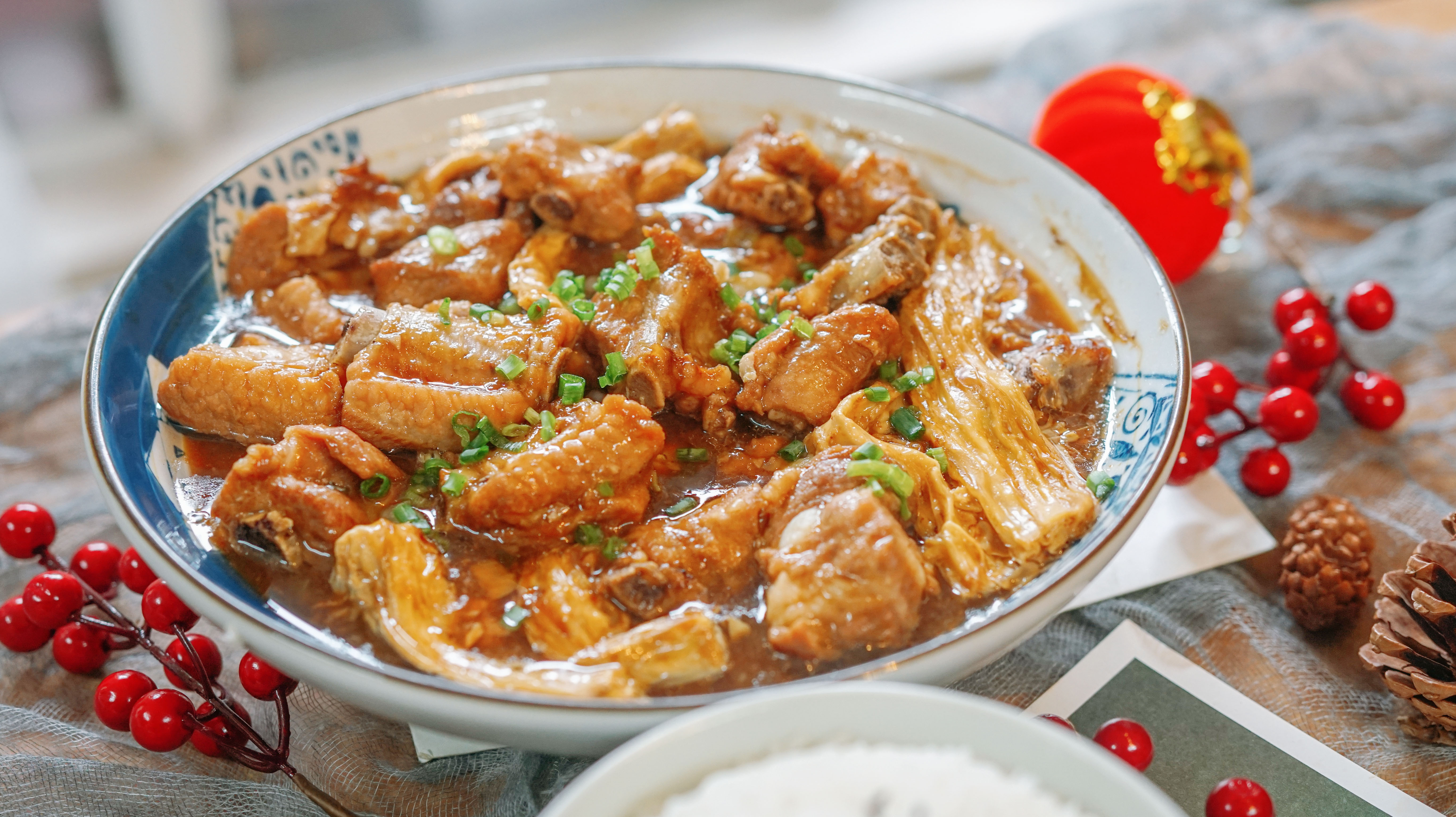 不用一滴油,腐竹蒸排骨,一家老小都爱吃,一上桌就秒空