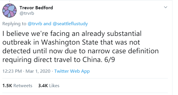 #国际#不妙！美国科学家刚刚发现：病毒恐怕已经在美国传播六周了