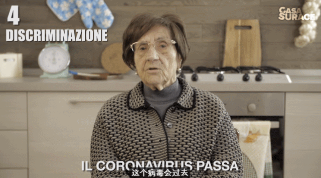 社会@“快去洗手！我说多少次了！”这位意大利“网红”奶奶超凶的