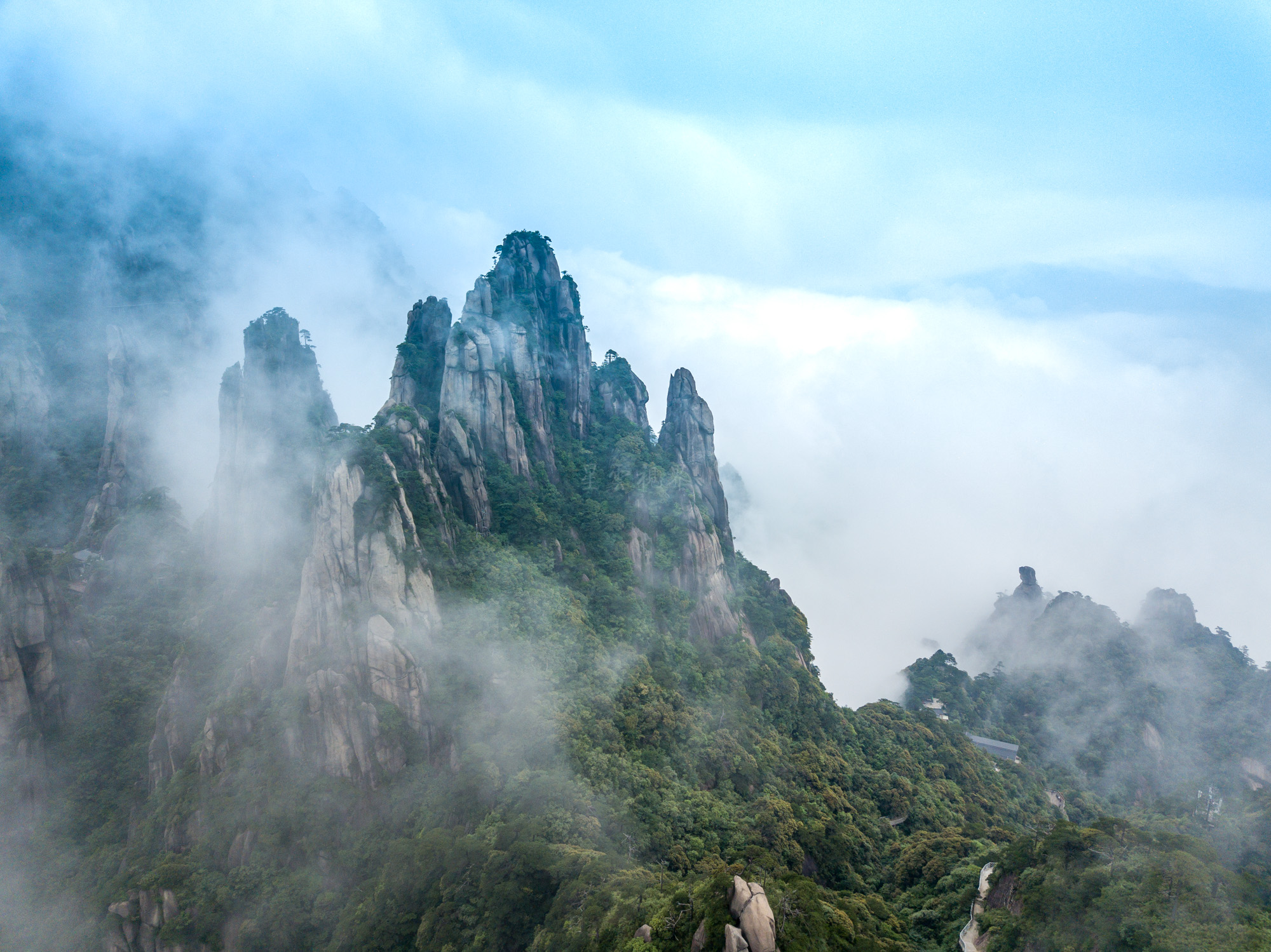 中国超值得一去的小众名山风景媲美黄山号称古代道教露天博物馆