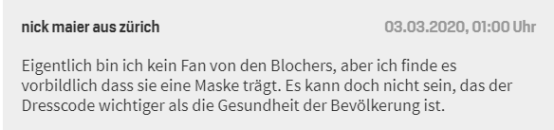 『国际社会』瑞士女议员因戴口罩被赶出议会大厅 官方这样解释