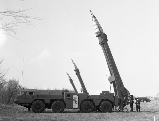 曾经被中东国家大规模列装过的"飞毛腿"导弹