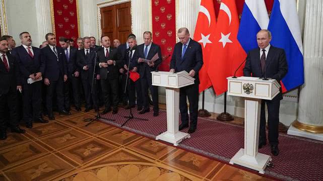 『叙利亚总统』普京与埃尔多安长谈6小时，俄土同意在叙利亚伊德利卜停火