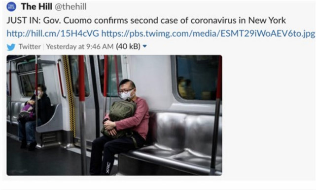 疫情▲新冠疫情报道中使用亚裔和唐人街照片，多家美媒被批