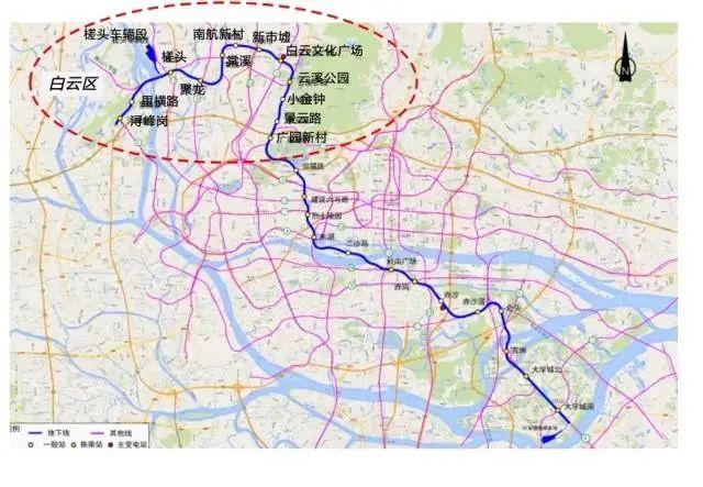 好消息!白云将建38座地铁站,8号线北延段计划今年内建成