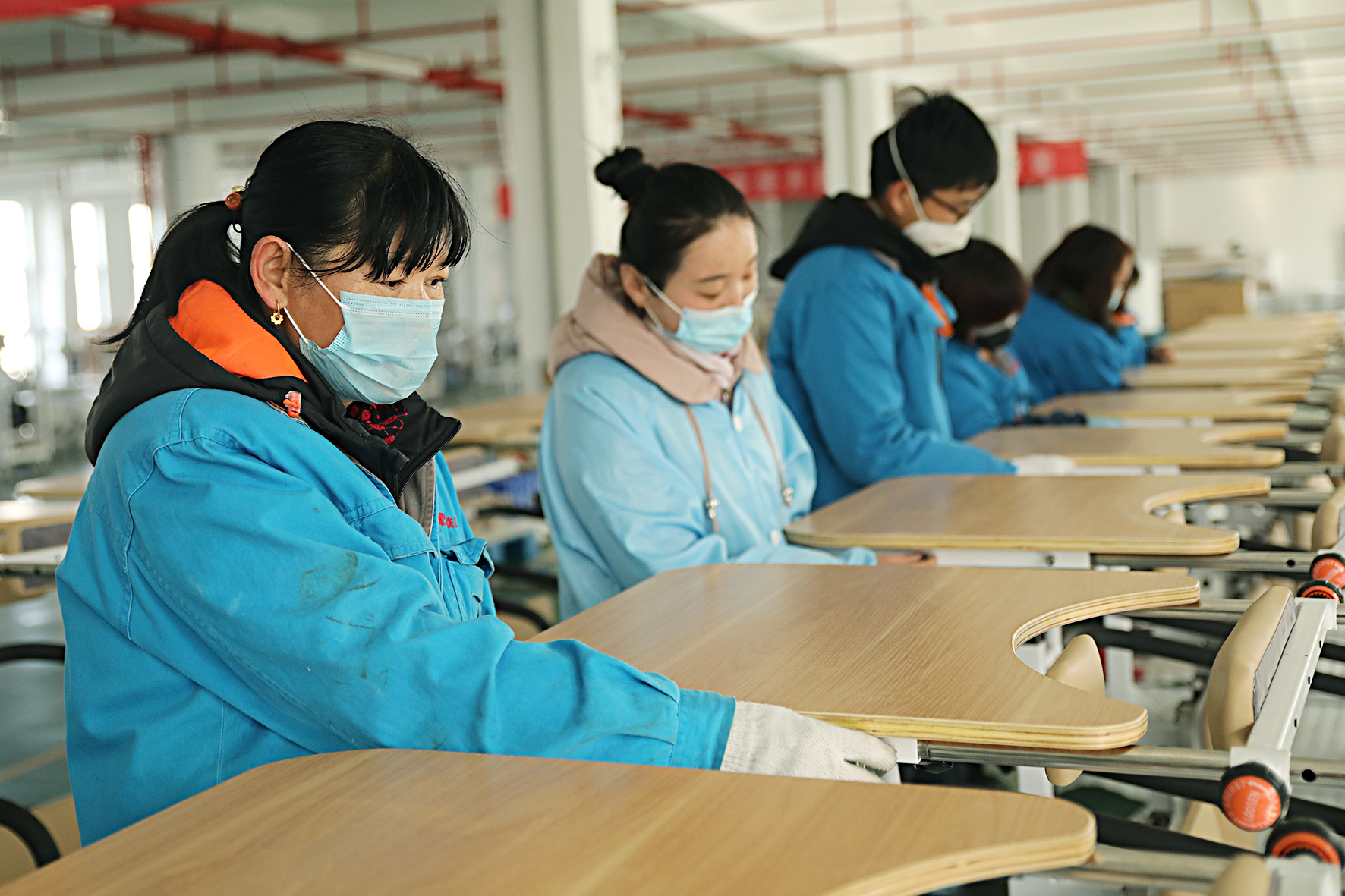 "3月5日,在地处尉氏县邢庄乡工业园区的河南优德医疗器械有限公司的邢