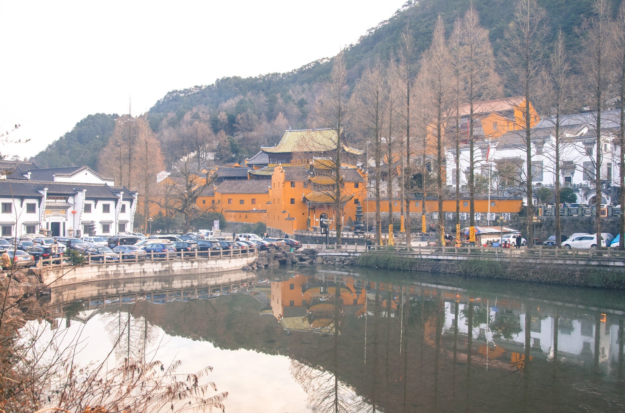 祗园禅寺,九华山全山寺院之冠,位居九华山四大禅林之首