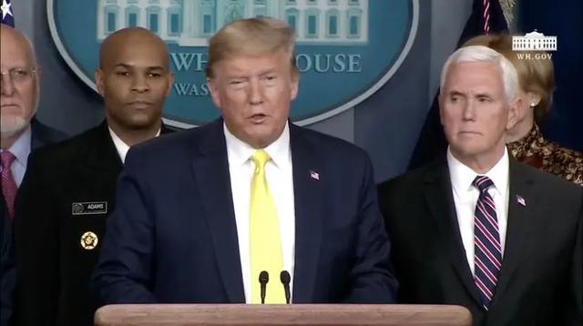 特朗普:美国确诊人数突破700,白宫正式回应特朗普是否进行新冠病毒检测