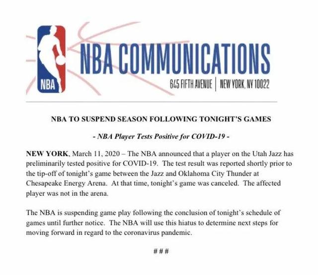 「阿甘」“阿甘”汤姆·汉克斯确诊｜NBA本赛季比赛暂停
