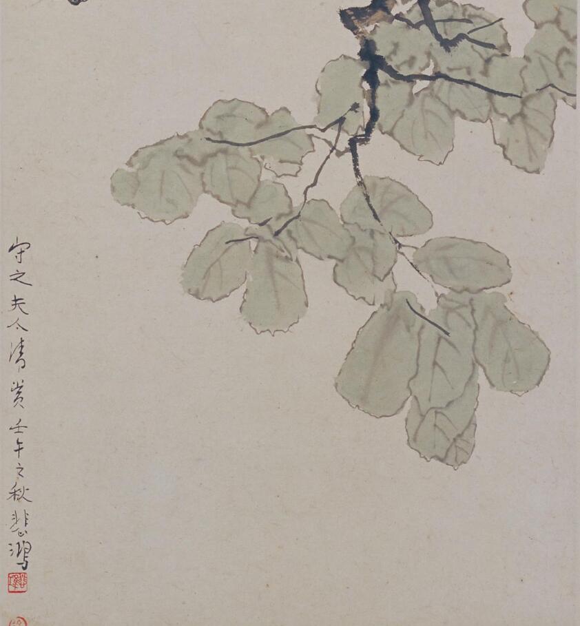 强调国画改革融入西画技法的,教育家徐悲鸿作品赏析