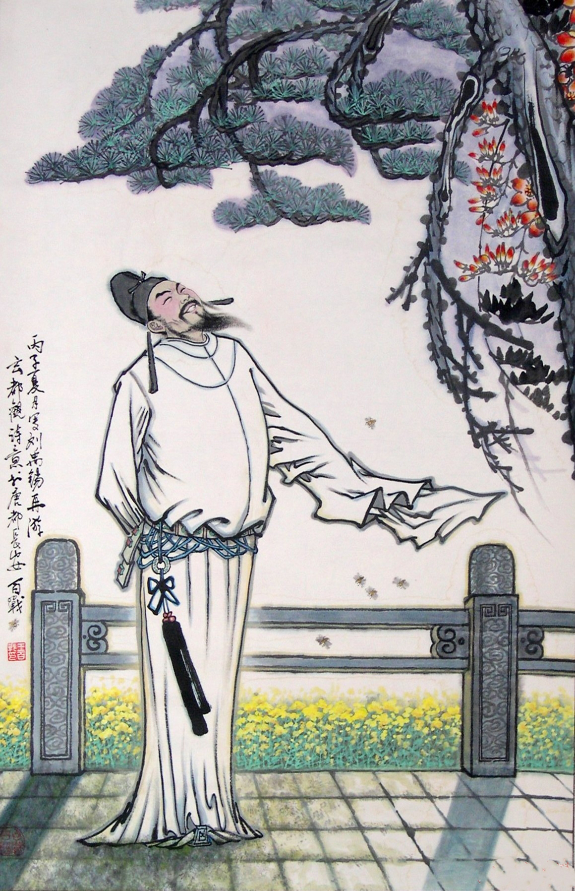 种桃道士归何处,前度刘郎今又来