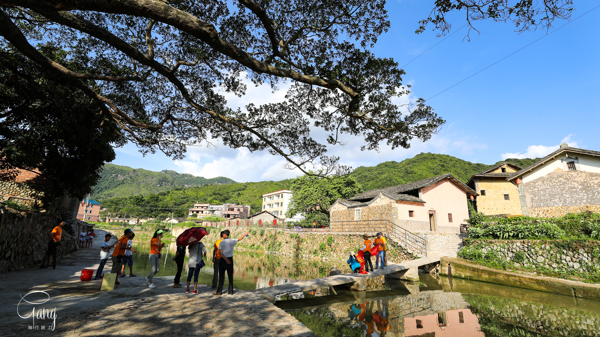 青山绿水,田园风光的潮州永善村,客家土楼600年屹立不倒