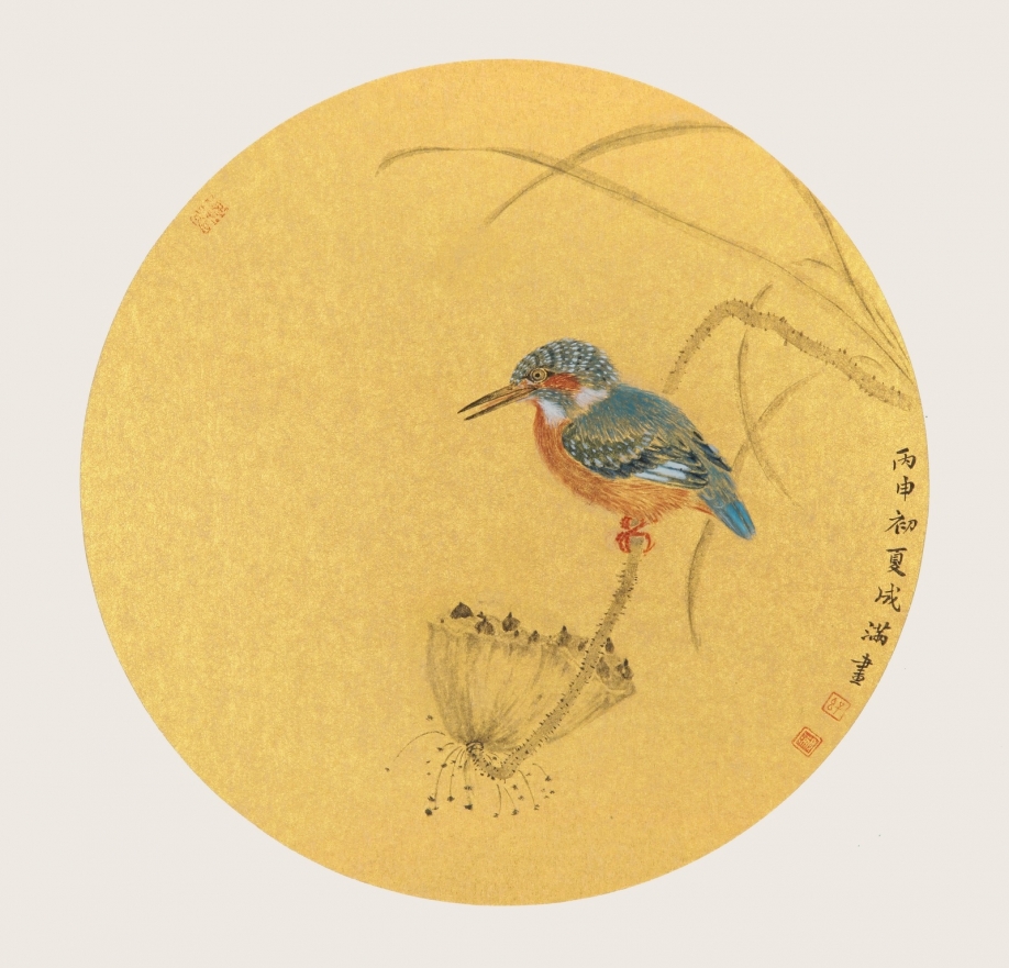 优雅清淡美而不艳的工笔小品作品欣赏