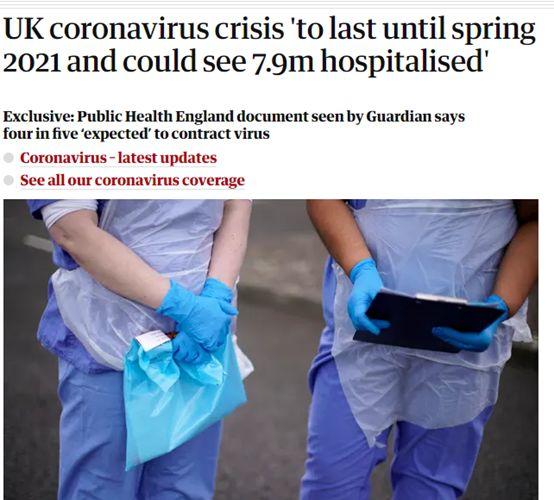 「疫情」英国卫生部的一份报告泄露，内容惊人