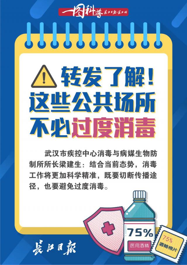 传染病@转发了解！这些公共场所不必过度消毒