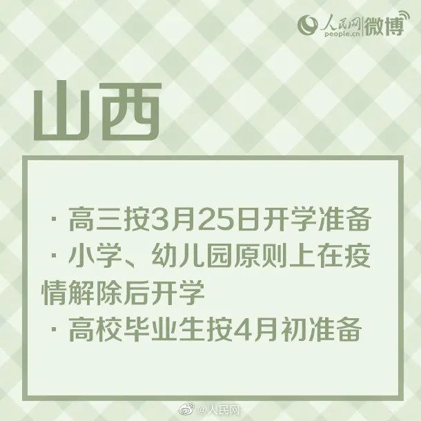 「中国经济网」最新！多地开学时间公布！