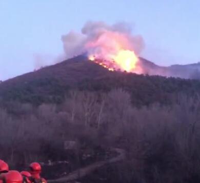 森林火灾▲北京延庆森林火灾最新进展 现场火势已经得到控制