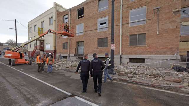 【地震】疫情来袭时美国犹他又遭遇5.7级地震，机场关闭数万家庭断电