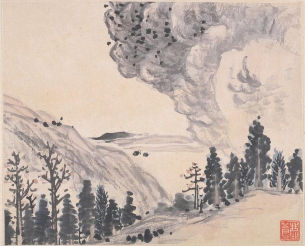 陈师曾:恢复中国画"师造化"的优秀传统,吸收西方对景写生特点